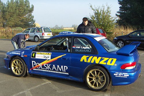 Jaap van Lagen snel in Rally